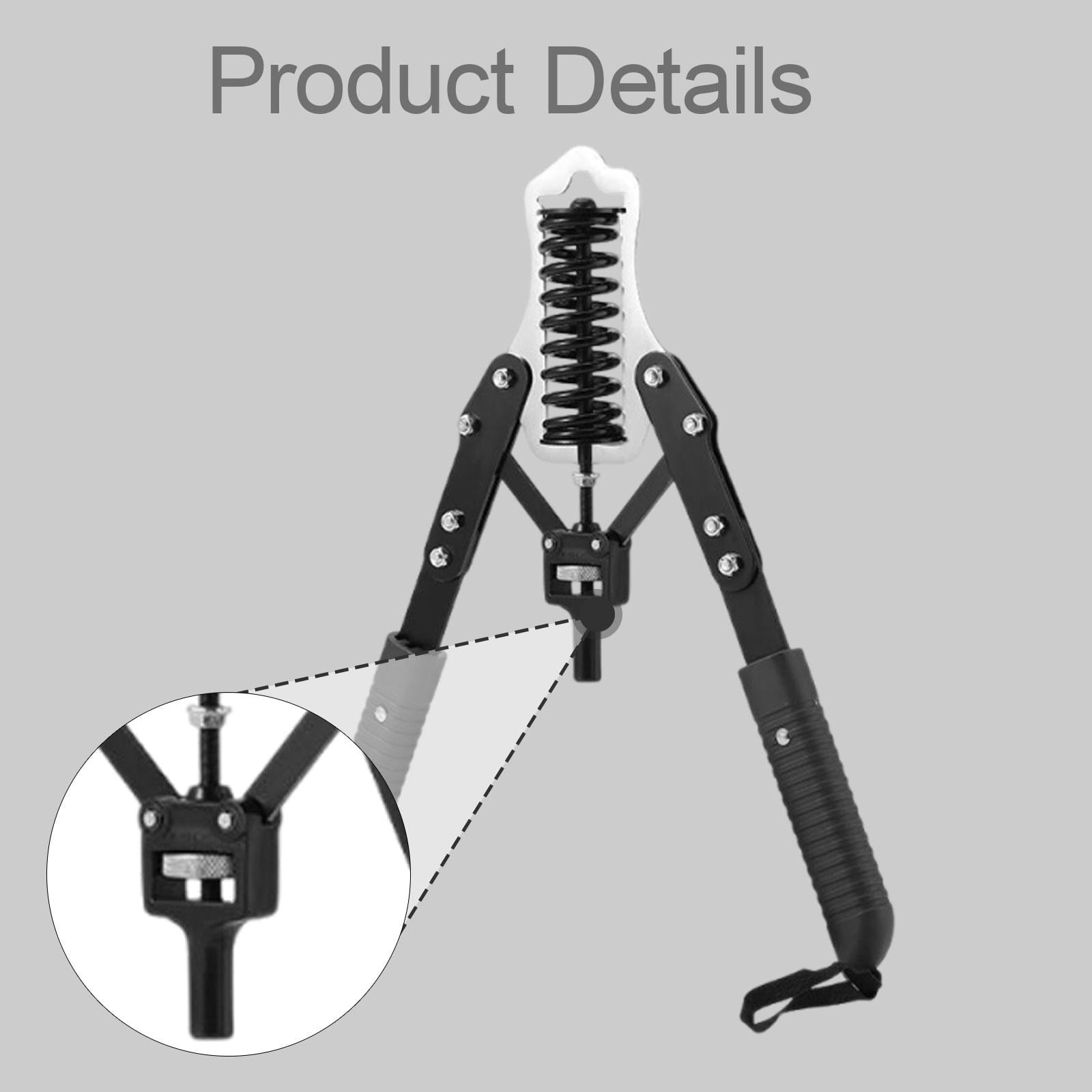 Dualoai Twister Arm Exerciser Adjustable Resistance Sturdy Arm Exercise Strengthener Single Spring