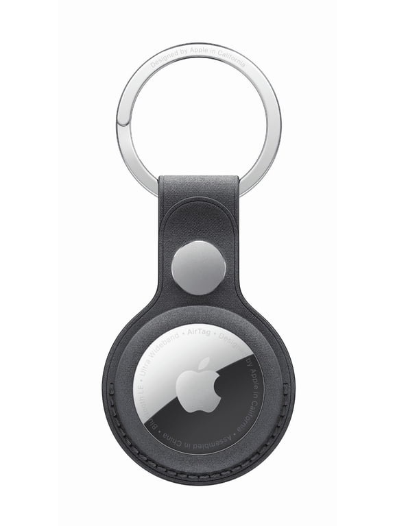 Open Box Apple Airtag FineWoven Key Ring Black