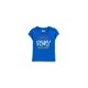 thumbnail image 1 of Camiseta gráfica Aeropostale Girls Glitter PSNY, azul, 5, 1 of 1