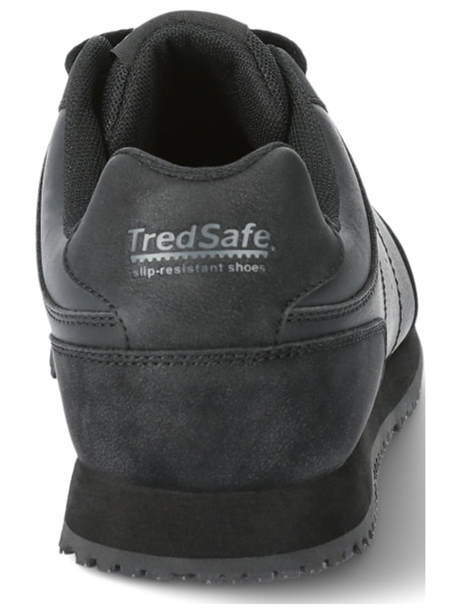 TredSafe Men's Ethan Slip Resistant Shoes, Black photo 5