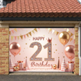 thumbnail image 4 of Pink Gold Theme Happy 21 Birthday Banner  Studded 21st Birthday Display Glamorous Style Balloon Decor Birthday Party Backdrop for 21st Birthday Party Adult Celebration Photo Shoot Backdrop, 4 of 8