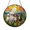 Acrylic 3.5 Inch, variant on Decorative Dog Portrait Stained Glass Style Suncatcher Window Hanging Decor, Cute Pet Window Ornament Glass Art Panel for Animal Lover Home Window Decor Gift