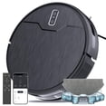 thumbnail image 1 of Robot aspirador y fregona betboyles, 6 modos de limpieza, depósito de agua de gran capacidad, autocargable, wifi/app/Alexa, ideal para suelos duros, alfombras y pelos de mascotas., 1 of 5