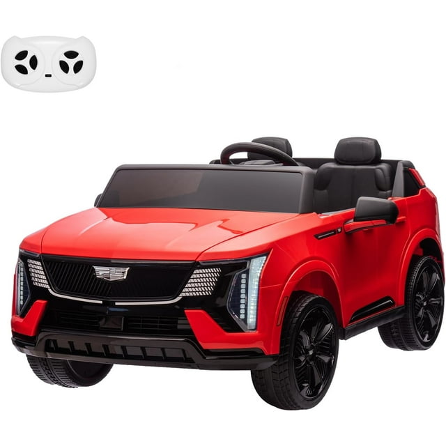 Ourlova 24V 2-Seater Ride-On Car for Kids, Battery Powered Electric Ride-On Truck with 2.4G Remote Control, Full Suspension, Music, LED Lights