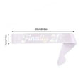 thumbnail image 3 of Aellinatey Girl Teens Birthday Sash for Spring Carnivals Photography Birthday FINALLY 21, 3 of 6
