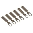 thumbnail image 2 of Metal Zipper Head, Rustproof 6Pcs Zipper Pull Tab  For Handbags Bronze, 2 of 8