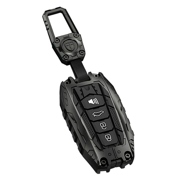 Alloy Key fob Cover Compatible with Toyota 2018 2024 Camry RAV4 Highlander Prius Corolla accessories keychian