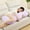 Purple-Free Size/PP, variant on Cool Body Pillow for Adults 41.33In Shredded Foam Fill Soft Supportive Hotel Grade Pillow Back Side Stomach Sleeper Friendly for Bed Bedroom Home Sleep Daily Use Long Full Body Support Pillow