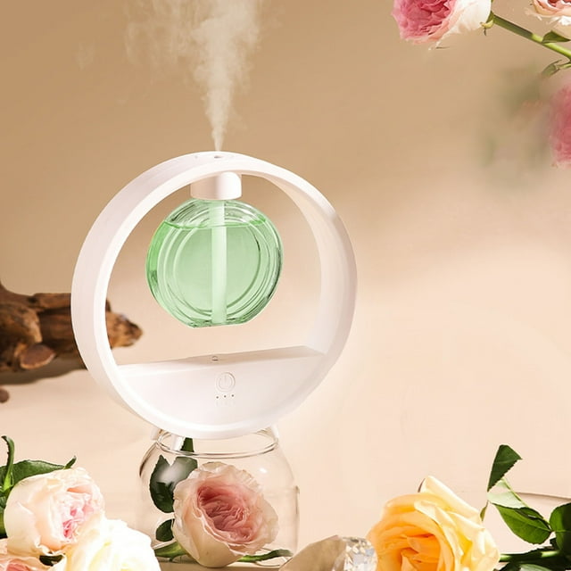 Dvkptbk Machine d'Aromathérapie Silencieuse de Bureau Machine d'Aromathérapie Colorée Humidificateur Domestique Expandeur d'Aromathérapie Machine d'Aromathérapie Automatique Humidificateurs