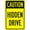 Warning Sign 2, variant on Caution High Voltage Sign - 8"x12" Vintage Metal Warning Sign, Retro Industrial Decor for Home Farm Bar Coffee Shop Club Wall Decoration
