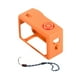 thumbnail image 5 of Estuche para cámara con cuerda antipérdida, protector anticaídas, funda de silicona para cámara naranja, 5 of 9