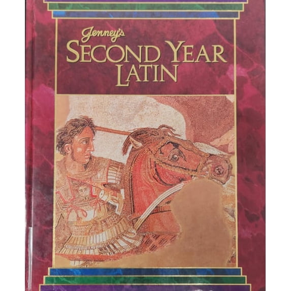 Pre-Owned Jenney's Second Year Latin Grades 8-12 Text 1990c (Hardcover) 013797390X 9780137973903