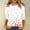 Red, variant on Hot Sale!! Valentines Shirts 3/4 Length Sleeve Womens Tops Floral Tie Dye Graphic Tees Trendy Holiday Tunic Blouses Dressy Casual Crewneck Shirts Yellow + S