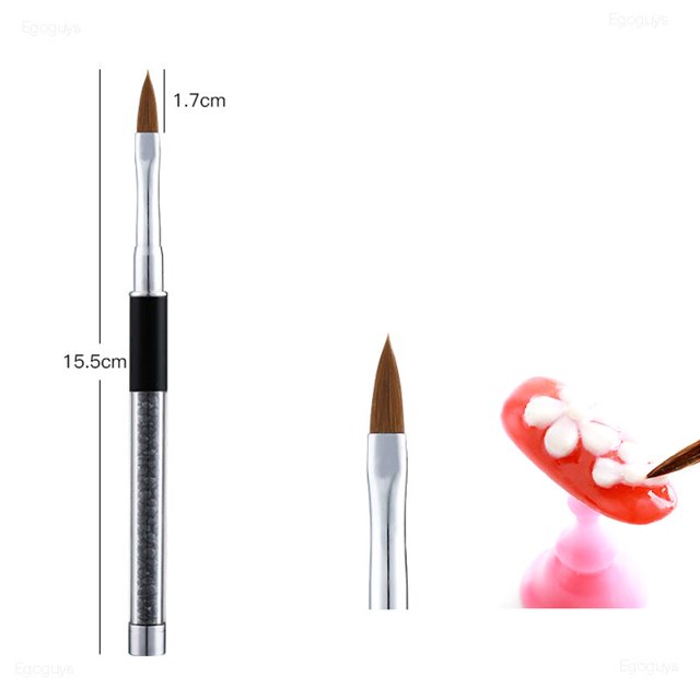 Bolígrafo de cera para punteado de Metal acrílico de dos cabezales, recogedor de gemas de diamantes de imitación, tachuelas para decoración de uñas, herramientas de perforación de punto DIY, 1 ud. Tan Jianjun unisex