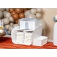 thumbnail image 5 of Ubbi Diaper Caddy Organizer, Stores Baby Diapers, Wipes & Baby Accessories, White, 5 of 5
