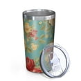 thumbnail image 2 of Pioneer Flower 10oz Tumblers Stainless Steel Tumbler with Lid and Straw,Vacuum Insulated Double Wall Travel Tumbler Cups with Cleaning Brush for Coffee, Tea, 2 of 4