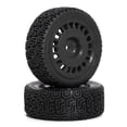 thumbnail image 2 of 4pcs 68mm -Tires Rubber Tire Wheel Tyre for XV01 XV02 TT01 TT02 PTG-2 1/10 RC -Racing Car Upgrade Parts Brown, 2 of 6