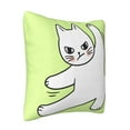 thumbnail image 2 of ZICANCN Cute Fun Kitten Decorative Throw Pillow Covers, Bed Couch Sofa Decorative Knit Pillow Covers for Living Room Farmhouse 12"x12", 2 of 8