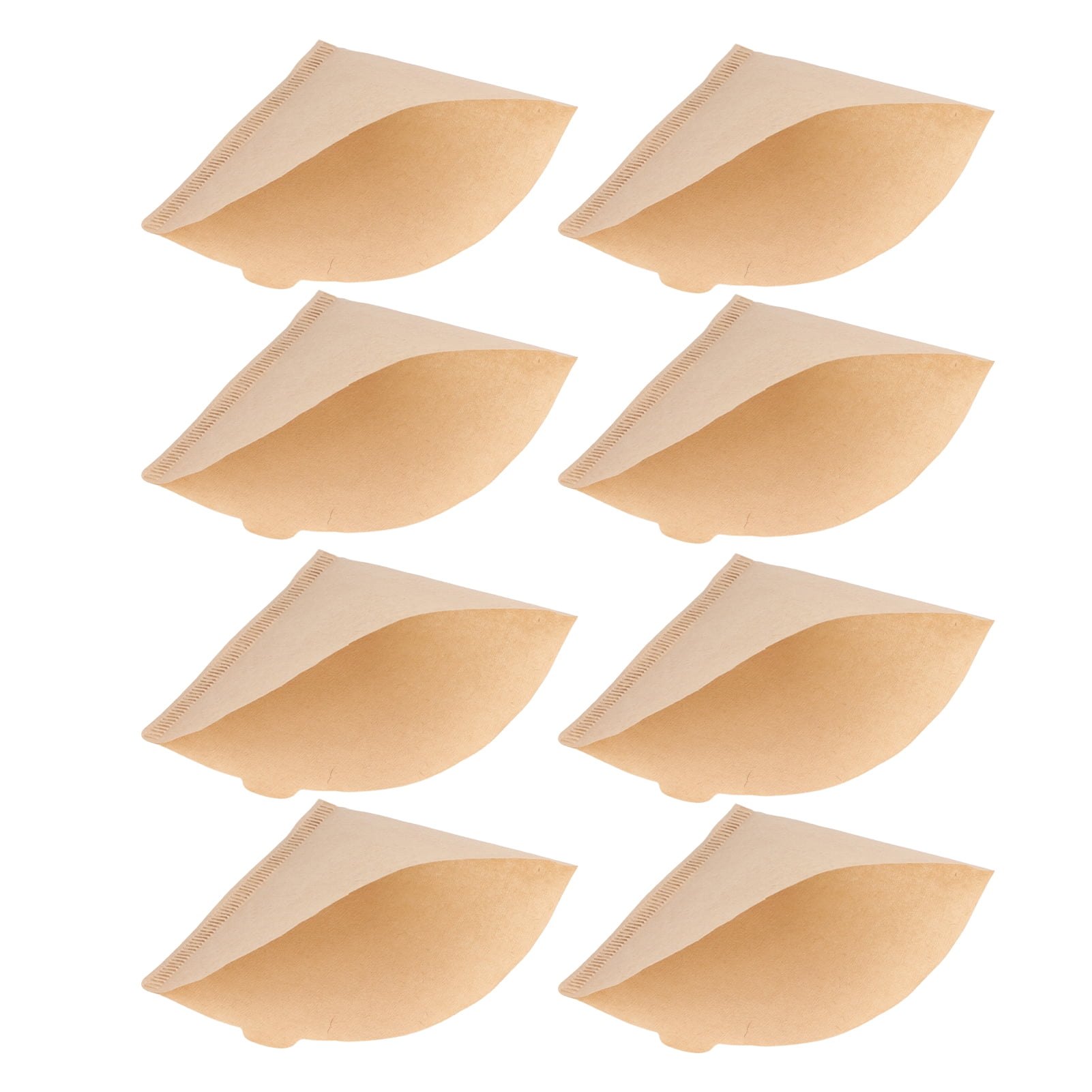 Cone Coffee Filters, 100PCS V60 Coffee Filter Paper Natural Wood Pulp