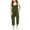 Army Green, variant on Kids Girls Sleeveless Jumpsuit Spaghetti Strap Rompers With Pockets V Neck Harem Pants Jumpsuits Rompers For Girls 8-10