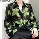 thumbnail image 4 of INCERUN Tops 2024 estilo coreano moda para hombres camisa con estampado divertido ropa de calle informal perspectiva blusa de manga larga S-5XL, 4 of 5