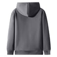 thumbnail image 4 of Full Zipper Sherpa Hoodie Women Thick Fleece Lined Warm Winter Cozy Fashion Graphic Solid Jacket with Pockets, 4 of 6