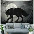 thumbnail image 4 of BCIIG Werewolf Tapestry Wolf Wall Hanging Party Decorations Home Decor For Bedroom Living Room Dorm, 4 of 6