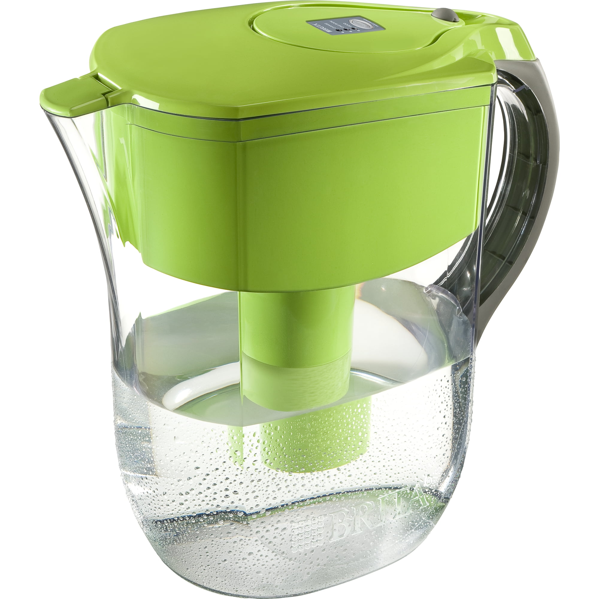 Brita Grand 10-Cup White Water Filter Pitcher in the Water Filter Pitchers  department at