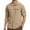 Brown#5050, variant on Mens Long Sleeve Button up Shirt for Travel Casual Work Tops Fishing Safari Convertible Shirts