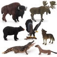 thumbnail image 3 of XIBUFE Wild Animal Model Figures Mini Animal Figurines Decoration Toys for Boys Girls Kids,Forest Animal Figures,Kids Gifts,Educational Toys, 3 of 7