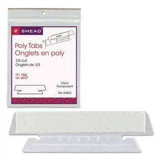 Avery Insertable Tabs Printable Inserts Acid-Free, 25 Tabs (16219