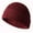 Burgundy, variant on GRNSHTS Unisex Warm Wool Short Knit Fisherman Beanie for Men Women Winter Hat (Dark Blue)