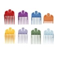 thumbnail image 1 of Guide Comb Set with Standing Base, Exquisite and Compact 8 Sizes Haircut Accessories, Cut Hair to Uniform Length, Rainbow Color, 1 of 7
