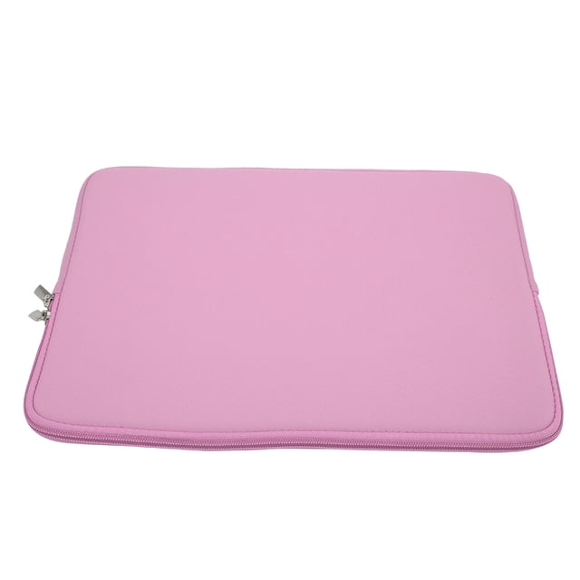 Housse d'Ordinateur Portable, Style Britannique Classique, Mousse Douce Multi-Usage, Fermeture Éclair en Métal, Ordinateur Portable Professionnel, Tablette PC, 15,6 Pouces, Unisexe, Design de Sac à Main Portable
