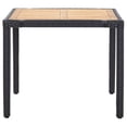 thumbnail image 2 of vidaXL Patio Dining Set Dining Table and Chairs Furniture Set Poly Rattan, 2 of 6