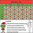thumbnail image 2 of Disfraz navideño de Grinch para adultos, disfraz de Papá Noel para niños, hombres y mujeres, 2 of 3