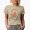 Tan, variant on Life Was Meant for Campfire Stories with Bonfire, Camping Art Merch Gift, Tan T-Shirt, 3XL