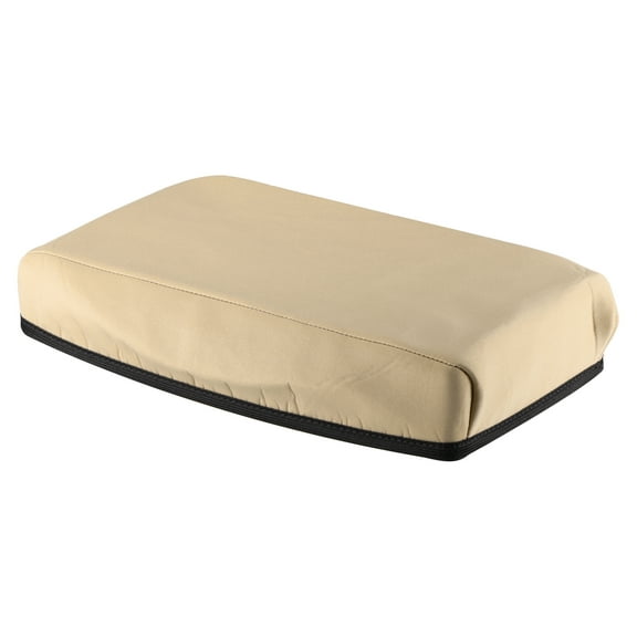 Unique Bargains Center Console Armrest Cover Console Covers Pad Trim Protector for Nissan Altima 2007-2012 Light Brown