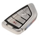 thumbnail image 3 of 2x Funda con mando inteligente con carcasa Blade Fob 4 botones para X5 / X6 Series shamjiam Carcasa de llave de control remoto inteligente, 3 of 8