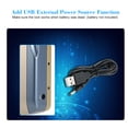 thumbnail image 2 of Smart WiFi Remote Control Door Lock with App Access (iOS/Android), 2 Remote Keys, Indoor Emergency Unlock - Blue & Gold Finish, Model HF-018W-2Key, Includes WiFi Adapter, Lock Body, Screws & Manual, 2 of 6