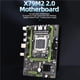 thumbnail image 3 of Placa Base De Ordenador X79M2 2,0 M-Atx Ddr3 64G Usb 2,0 Sata 2,0 Tarjeta De Red Gigabit Placa Base Compatible Con Cpu De La Serie Lga2011 Cateissary EL012882-00, 3 of 6