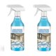 thumbnail image 2 of Limpiador de espuma de cocina de 100 ml, desengrasante de alta resistencia, limpiador multisuperficies para eliminar grasa, suciedad y óxido, acción espumosa rápida, eliminación de olores para estufa, 2 of 3