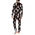 thumbnail image 4 of Renewold Family Matching Christmas Holiday Pajama Sets Cute Snowman 2 Pieces Walking/Jogger Stylish Men's PJ Outdoor/Indoor Sweatshirt Loungewear Size 6XL, 4 of 5