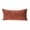 Burnt Orange, variant on Quilted Velvet Pink Lumbar Throw Pillow