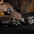 thumbnail image 5 of Cusdie 7-Die Metal DND Dice Set, Ball Tip Design Metal Polyhedral D&D Dice Set for DND Dungeons and Dragons TTRPG Role Playing Games, 5 of 5