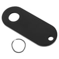 thumbnail image 1 of Miangastore Motor Hanging Bracket Black 1Pcs 2.5X0.98X0.08In, 1 of 8