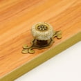 thumbnail image 4 of Joernso Compact Cabinet Knobs Polished Copper Vintage Colored Glaze Drawer Pulls for Home, 4 of 8