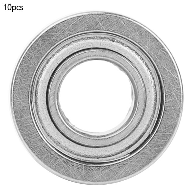 10pcs MF Type Roulements à Billes à Double Face Roulements à Rainure Profonde en Acier MF105ZZ (5 * 10 * 4mm)