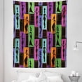 thumbnail image 1 of African Tapestry, Colorful Abstract Geometric Pattern Frames with Women Carrying Vases on Heads, Fabric Wall Hanging Decor for Bedroom Living Room Dorm, 5 Sizes, Multicolor, by Ambesonne, 1 of 1