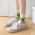 thumbnail image 4 of Warm Christmas Fashion Windproof Printing Mid Tube Socks Long Tube Cotton, 4 of 8